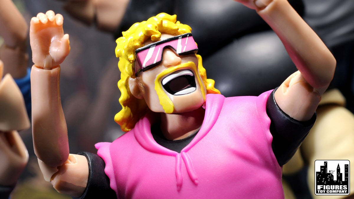 Ultimate Wrestling Crowd Fan Figures Four-Pack for WWE &amp; AEW Wrestling Figures [Series 2]
