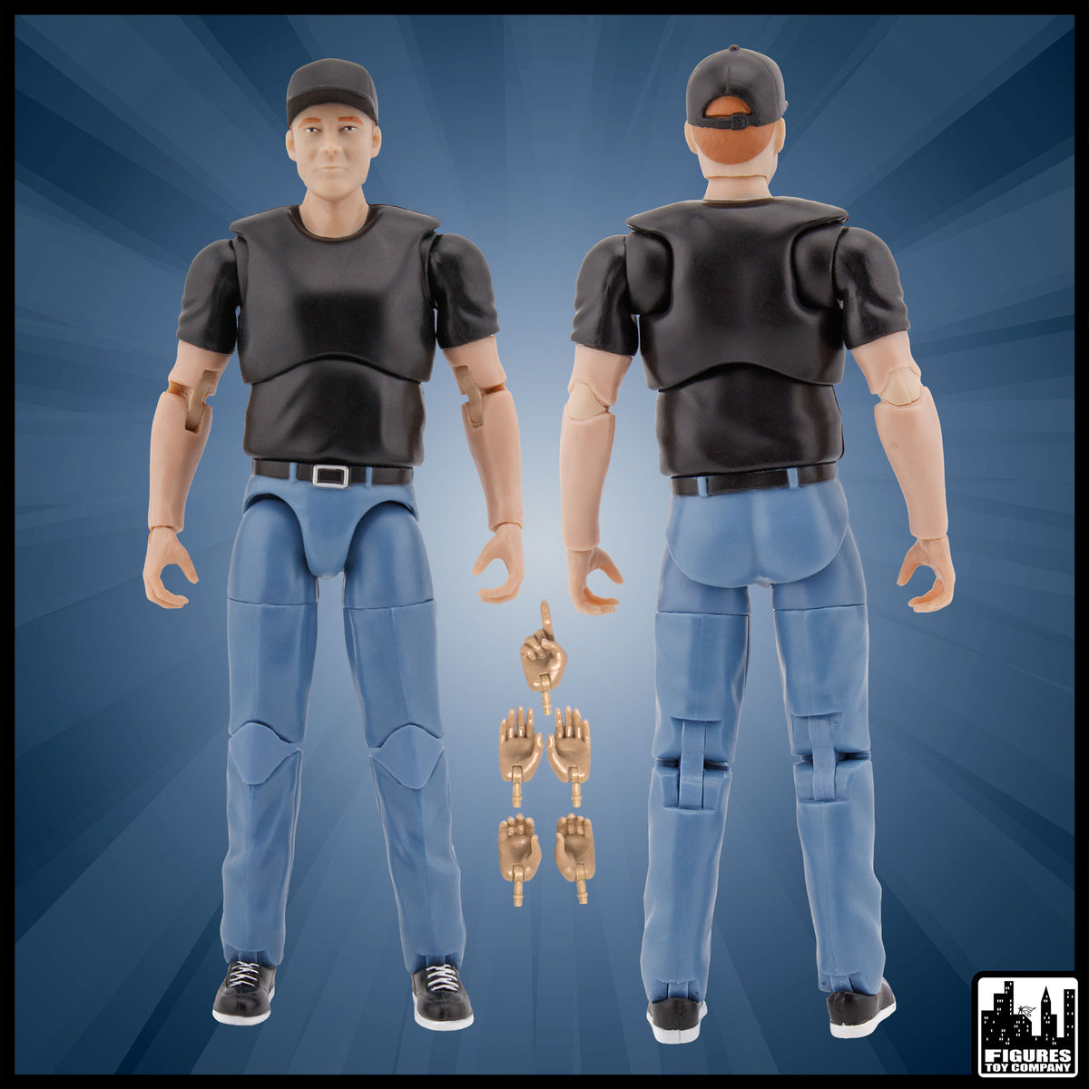 Merch Stand Accessory Set for WWE & AEW Wrestling Action Figures