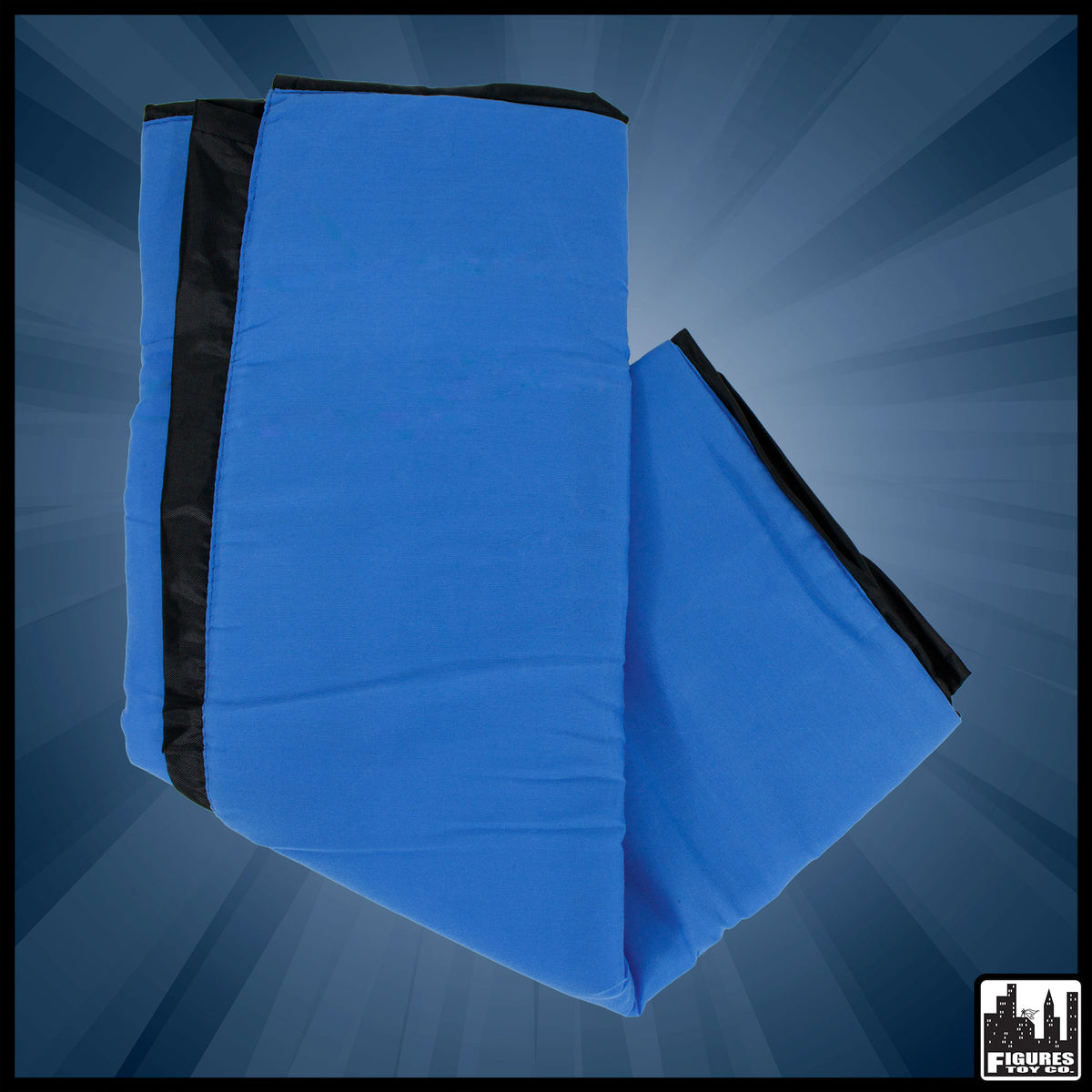Dark Blue & Black Ring Mat for Figures Toy Company Wrestling Ring