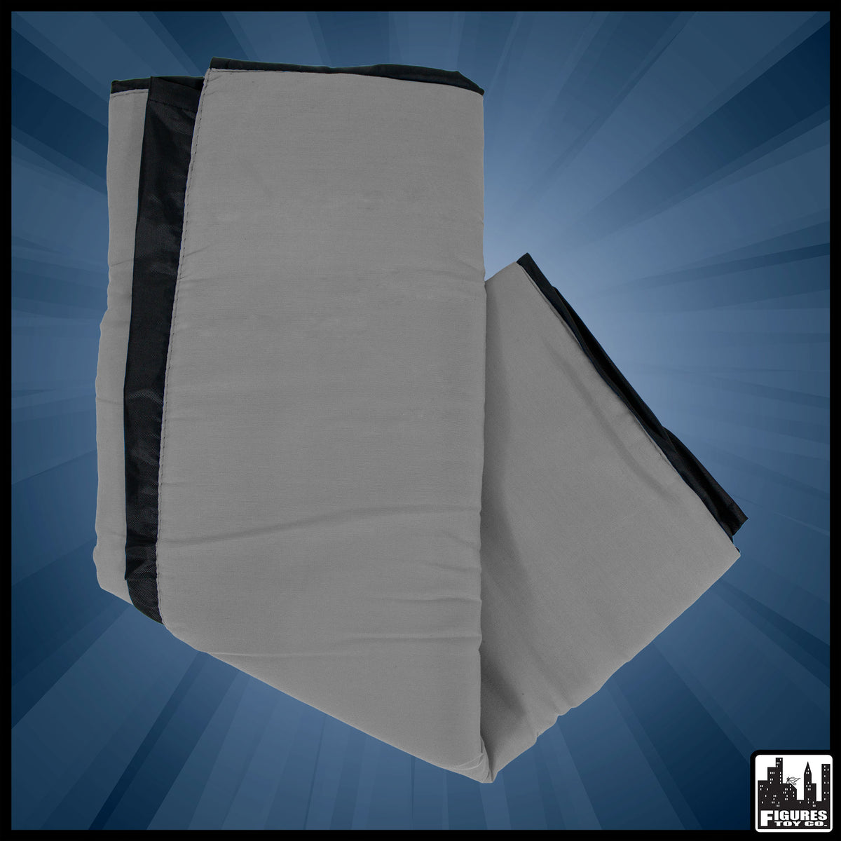 Black &amp; Gray Ring Mat for Figures Toy Company Wrestling Action Figure Ring