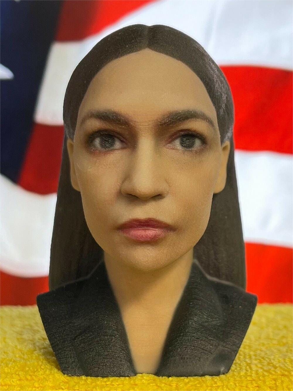 AOC Alexandria Ocasio-Cortez Bust Statue Collectible