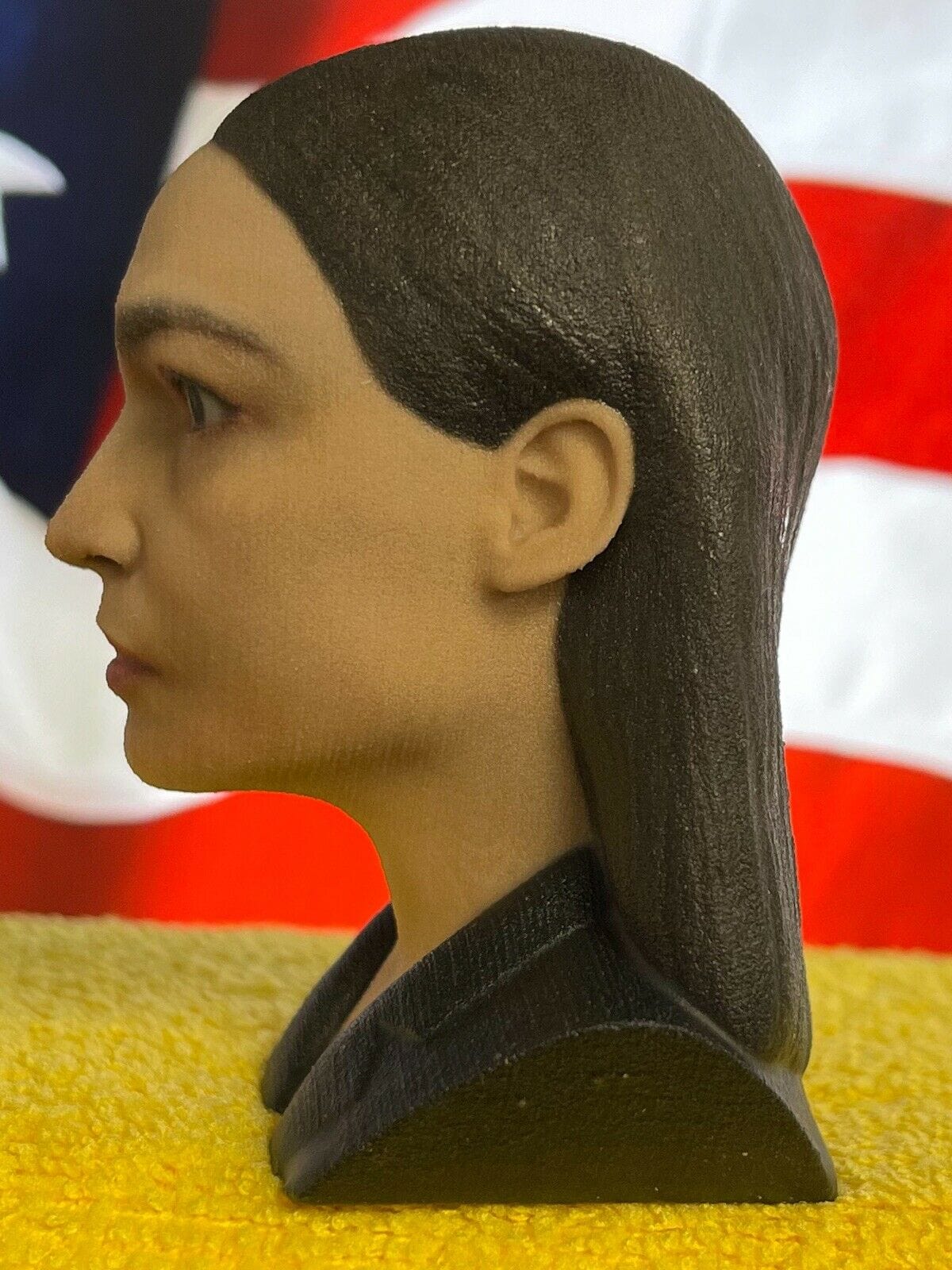 AOC Alexandria Ocasio-Cortez Bust Statue Collectible