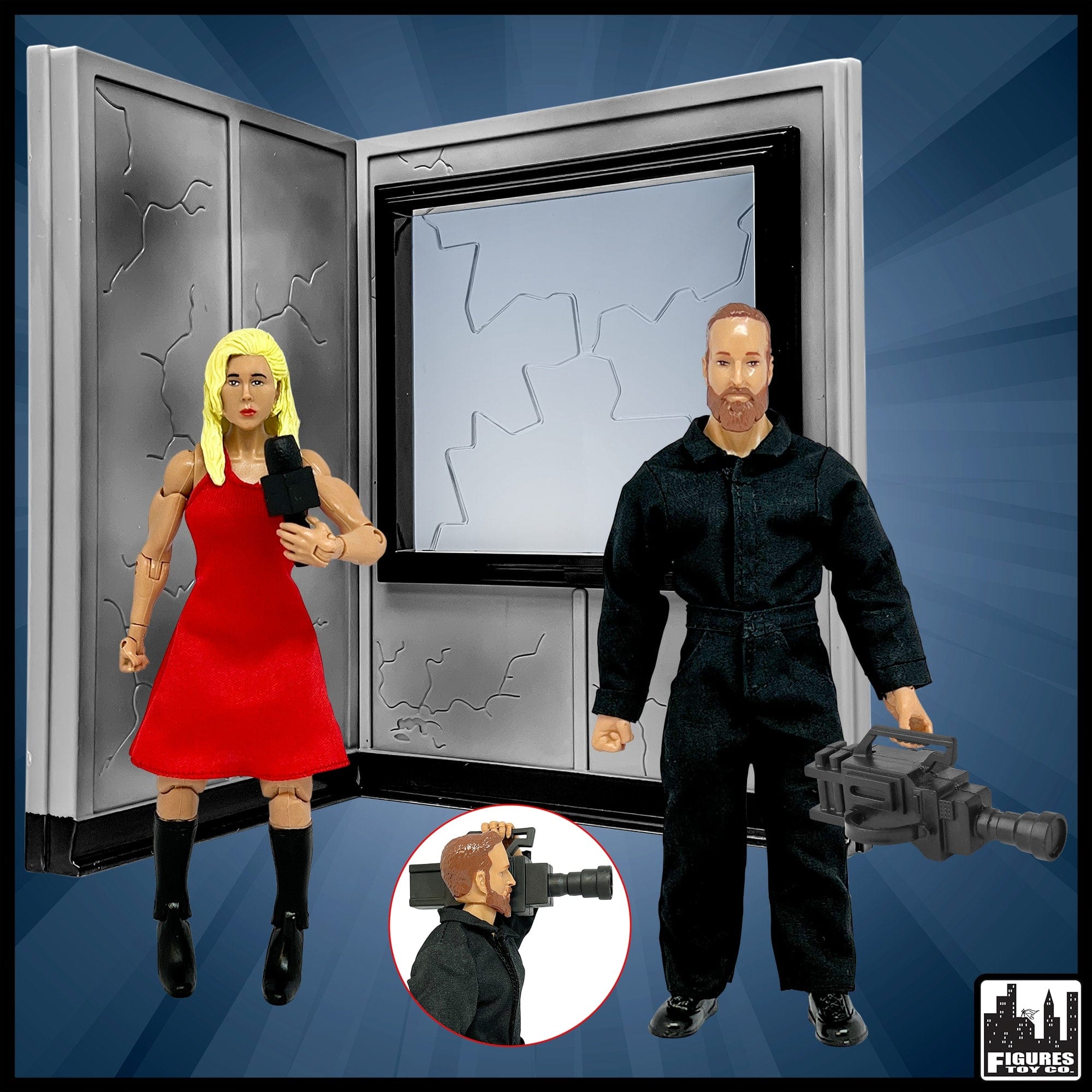 Backstage Interview Accessory Set for WWE & AEW Wrestling Figures ...