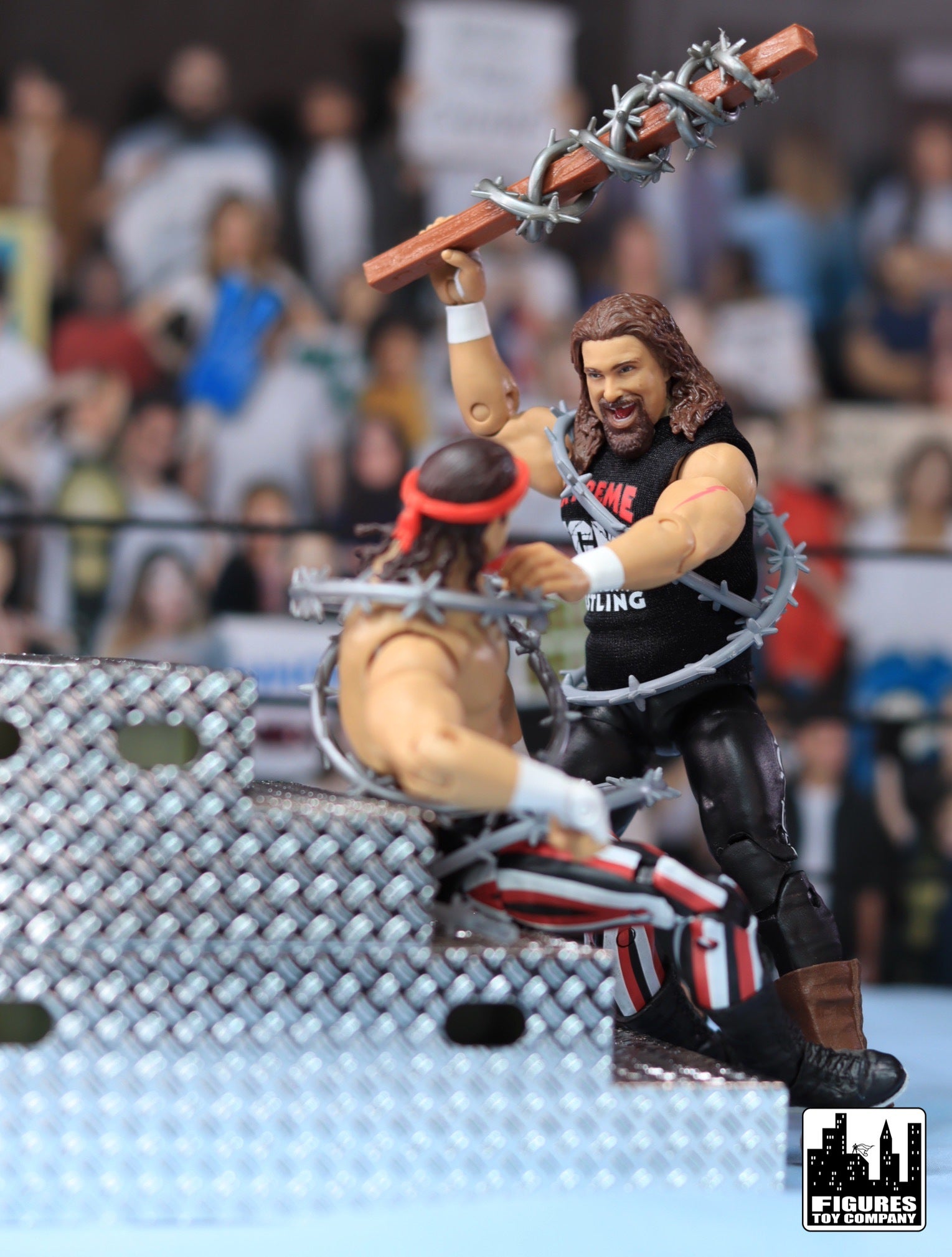 AEW Barbed Wire Accessory Pack By Jazwares