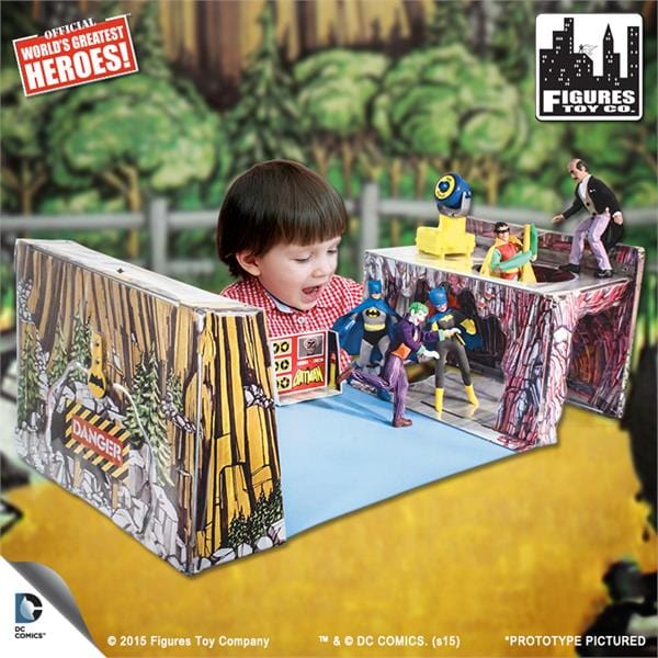 Batman Batcave Retro Playset