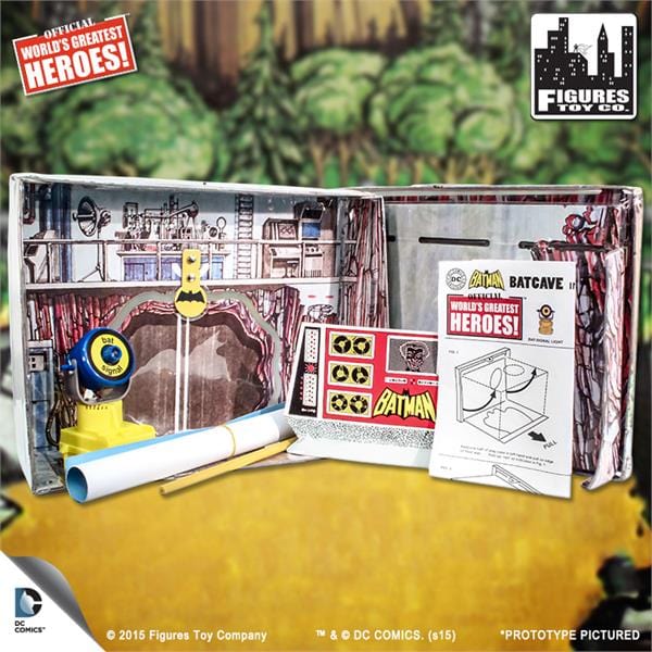 The 1966 Batman TV Series Finally Has a Perfect Bat-Cave Playset The 1966 Batman TV Series Finally Has a Perfect Bat-Cave Playset