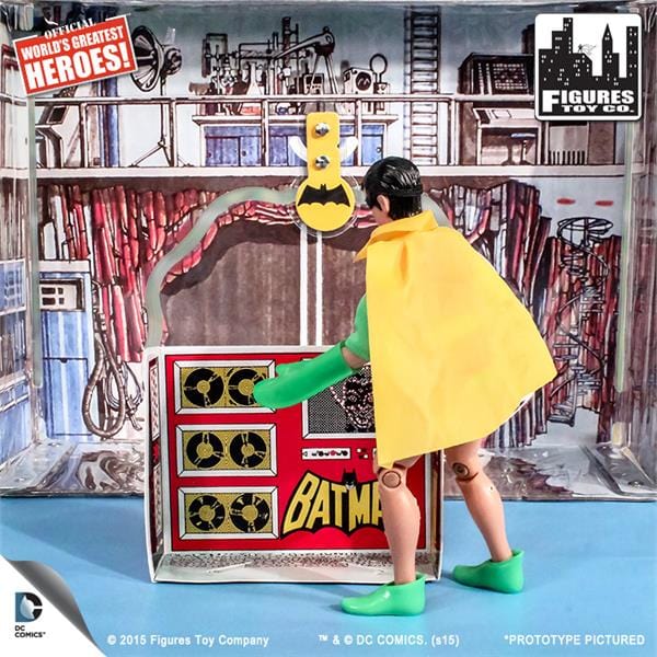 Batman Batcave Retro Playset