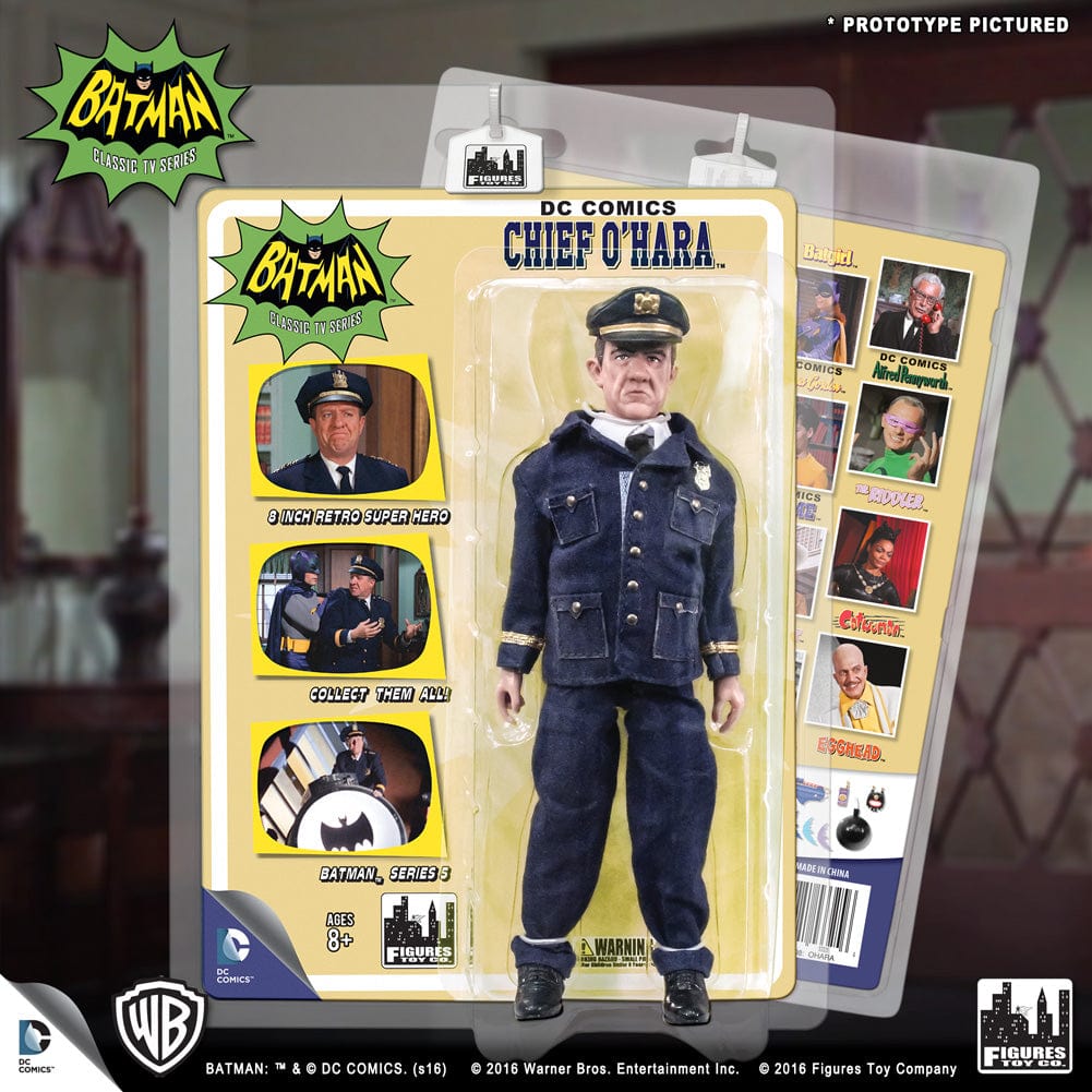 Batman Classic 1966 TV Series Action Figures Series 5: Chief O&#39;Hara
