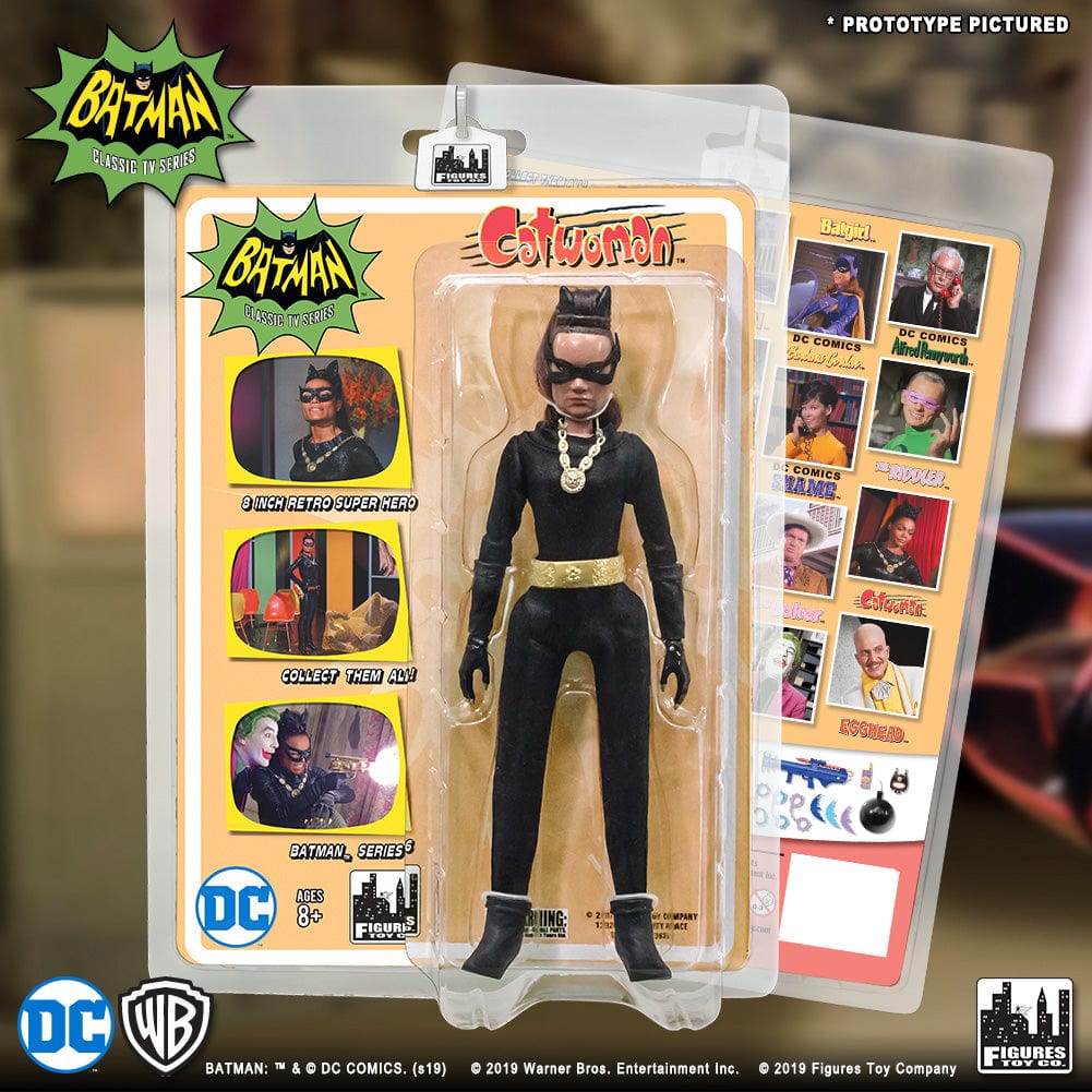 Batman Classic 1966 TV Series Action Figures Series 6: Catwoman (Eartha)