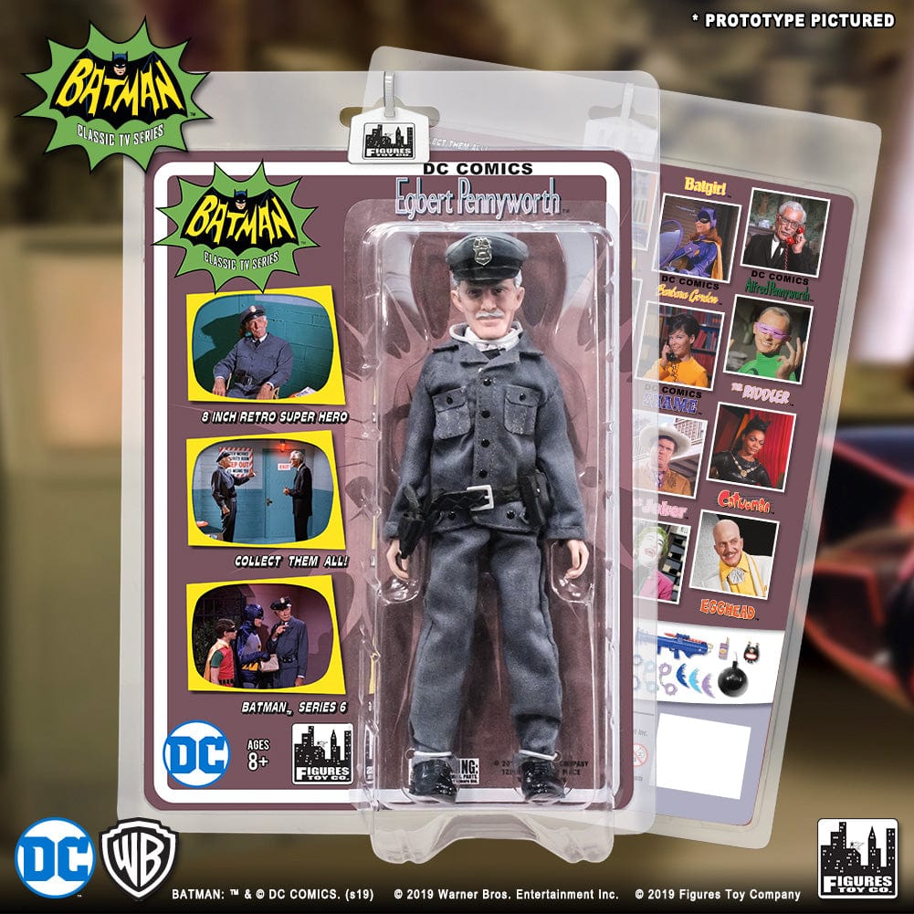 Batman Classic 1966 TV Series Action Figures Series 6: Egbert Pennyworth