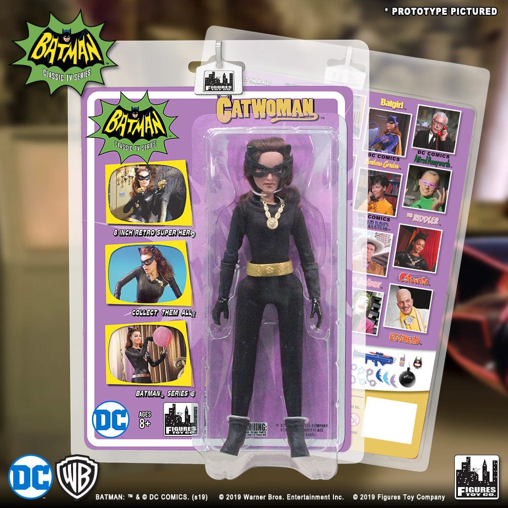 Batman Classic 1966 TV Series Action Figures Series 6: Set of all 4