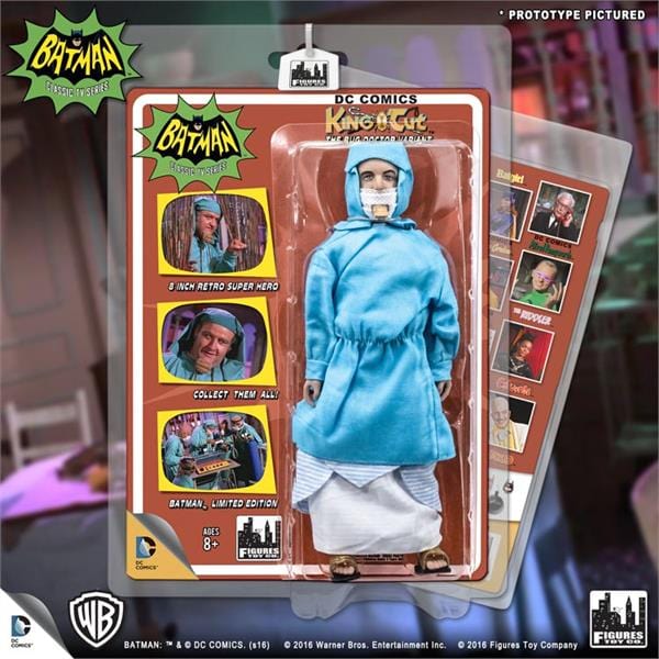 Batman Classic 1966 TV Series Retro 8 Inch Action Figures Villain Variant Series: King Tut