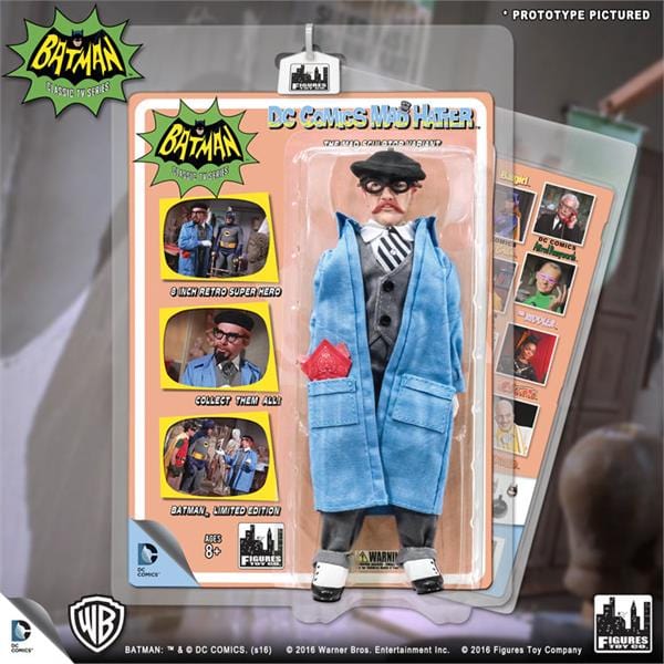 Batman Classic 1966 TV Series Retro 8 Inch Action Figures Villain Variant Series: Mad Hatter