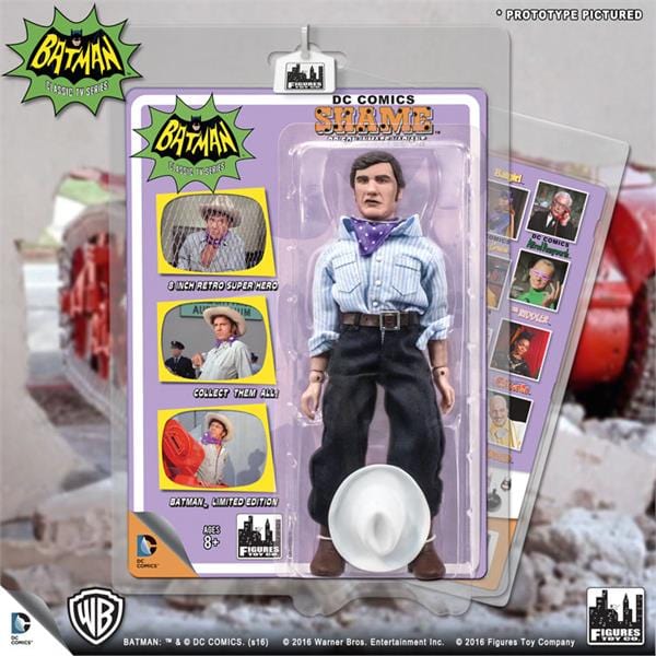 Batman Classic 1966 TV Series Retro 8 Inch Action Figures Villain Variant Series: Shame