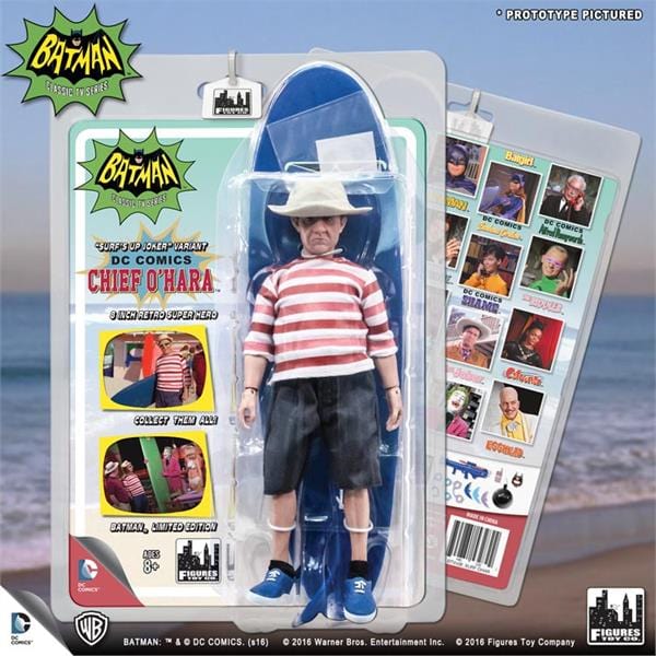 Batman Classic 1966 TV Series Retro Action Figures: Surfing Series Chief O&#39;Hara