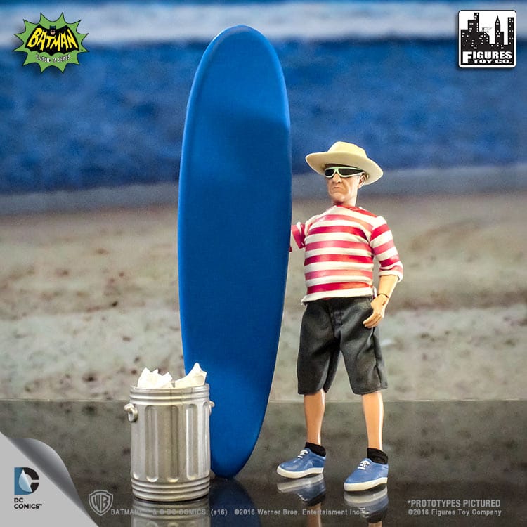 Batman Classic 1966 TV Series Retro Action Figures: Surfing Series Chief O'Hara