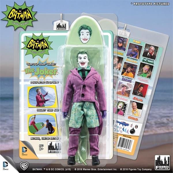Batman Classic 1966 TV Series Retro Action Figures: Surfing Series Joker