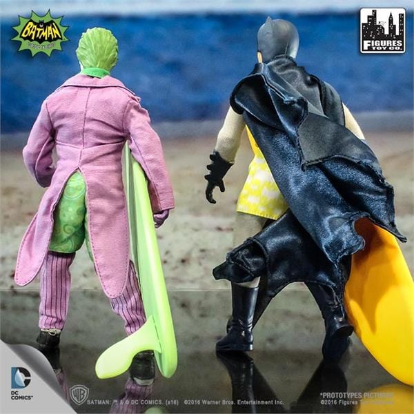 Batman Classic 1966 TV Series Retro Action Figures: Surfing Series Joker