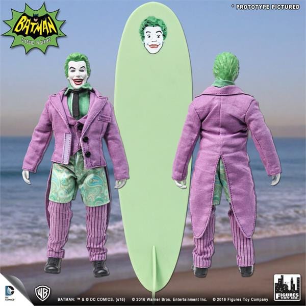 Batman Classic 1966 TV Series Retro Action Figures: Surfing Series Joker