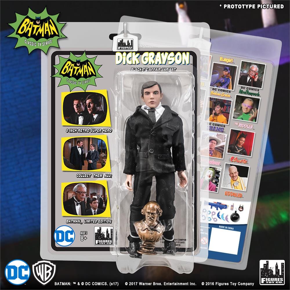 Batman Classic TV Series 8 Inch Action Figure: Dick Grayson [Black Tie Affair Variant]