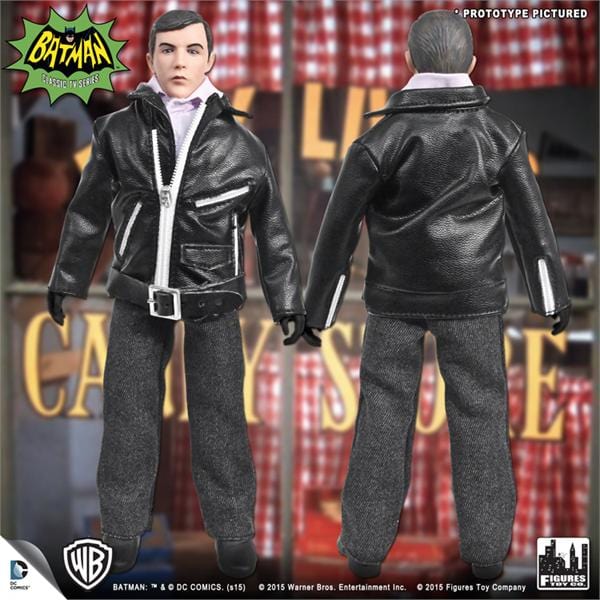 Batman Classic TV Series 8 Inch Action Figure: Dick Grayson Undercover Agent Variant
