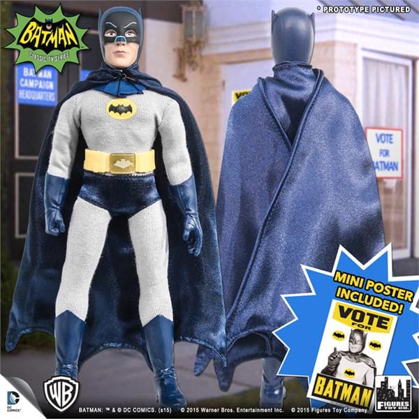 Batman Classic TV Series 8 Inch Action Figure: Vote for Batman Variant ...
