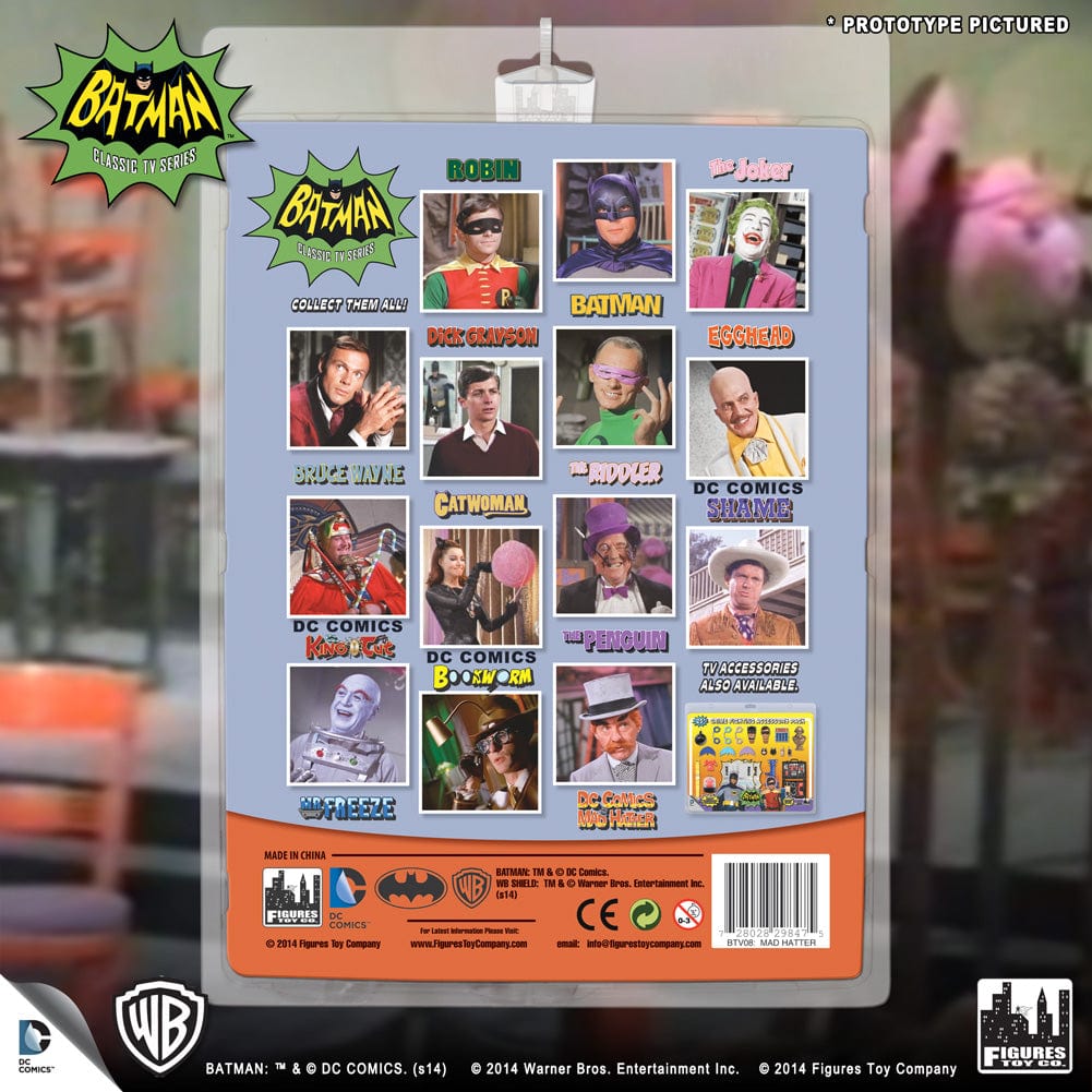 Batman Classic TV Series 8 Inch Action Figures Series 3: Mad Hatter
