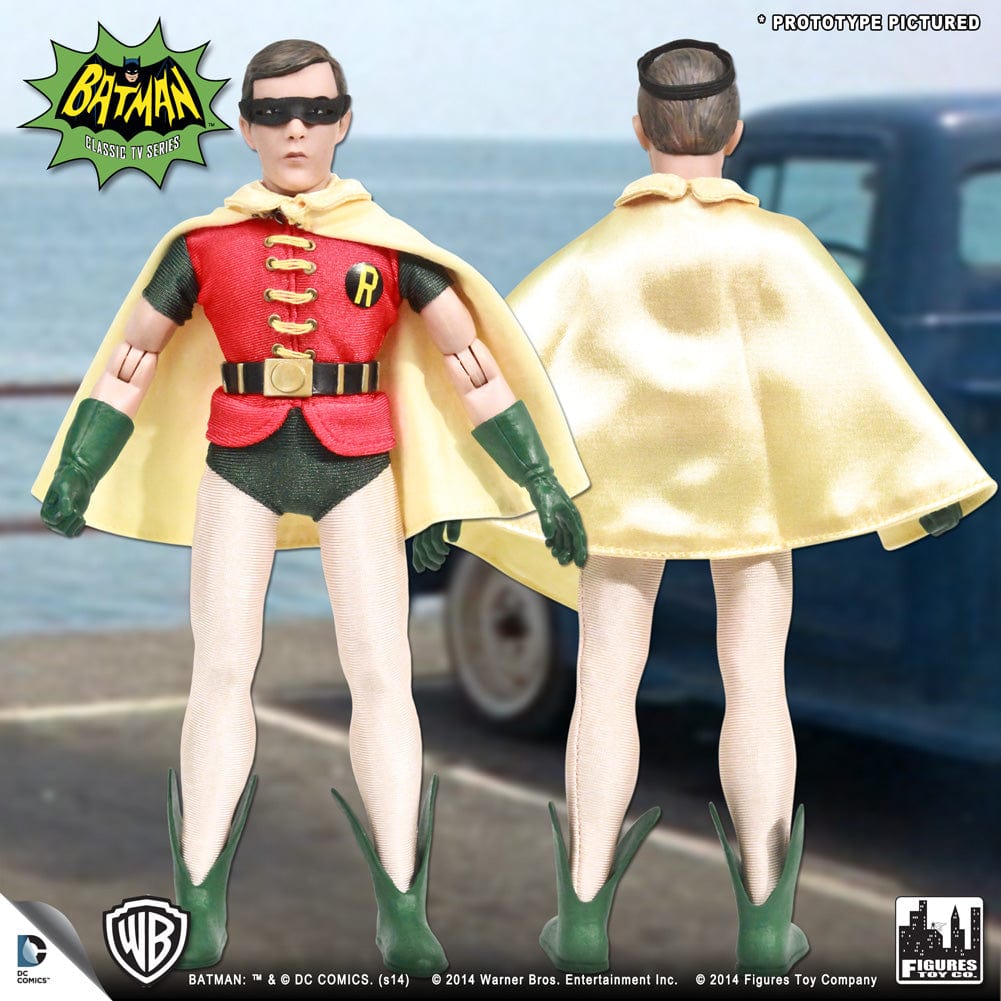 Batman Classic TV Series 8 Inch Action Figures Series 3: Robin With Removable Mask