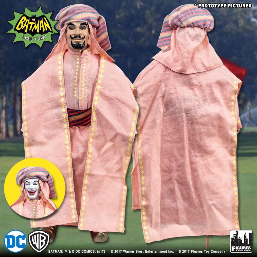 Batman Classic TV Series 8 Inch Action Figures: The Joker Masked Maharaja Variant