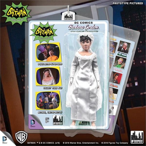 Batman Classic TV Series 8 Inch Figures Barbara Gordon Wedding Gown Variant