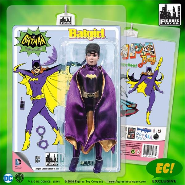 Batman Classic TV Series 8 Inch Figures Batgirl TBCC Exclusive Variant