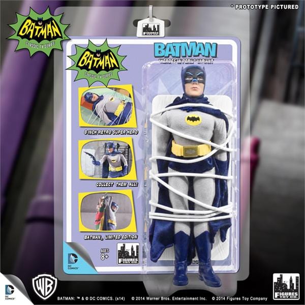 Batman Classic TV Series 8 Inch Figures "Heroes In Peril" Deluxe Batman Variant