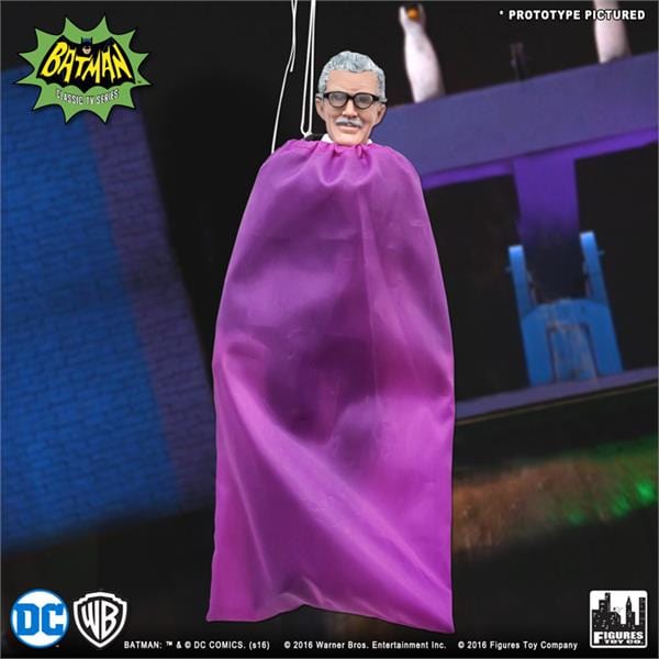 Batman Classic TV Series 8 Inch Figures &quot;Heroes In Peril&quot; Series 2 Deluxe Alfred Pennyworth Purple Bag Variant