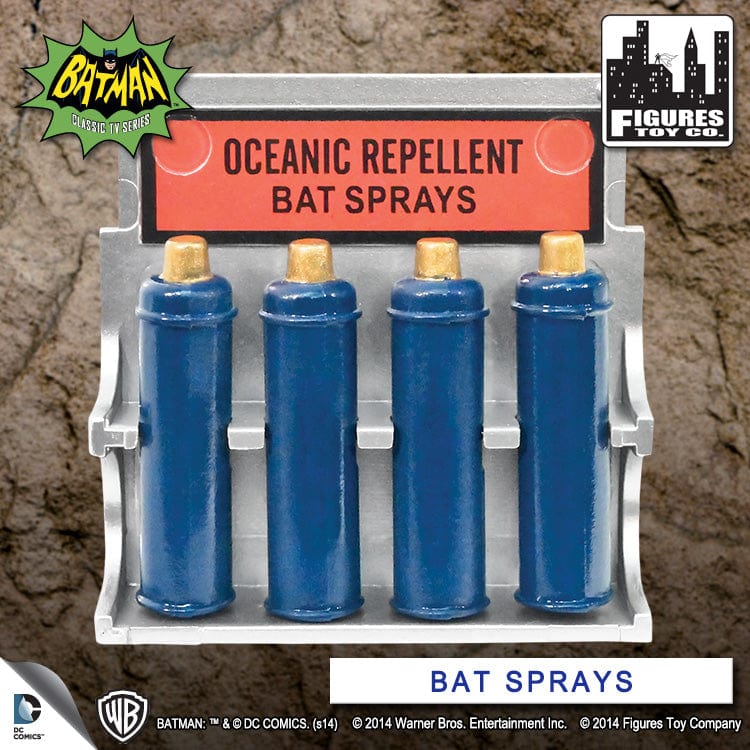 Batman Classic TV Series Accessories: Batman Oceanic Repellent Bat Sprays
