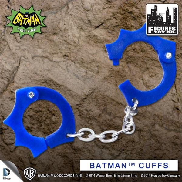 Batman Classic TV Series Accessories: Dark Blue Batman Cuffs