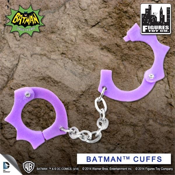 Batman Classic TV Series Accessories: Purple Batman Cuffs