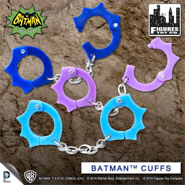 Batman Classic TV Series Accessories: Set of 3 Batman Cuffs