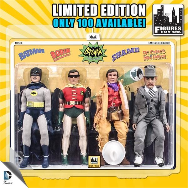 Batman Classic TV Series Action Figures Four Pack Series 3 Figures