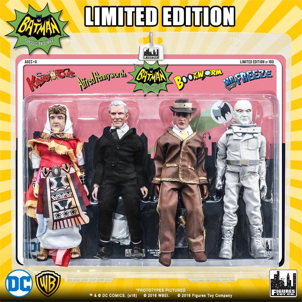 Batman Classic TV Series Action Figures Four Pack: Series 4