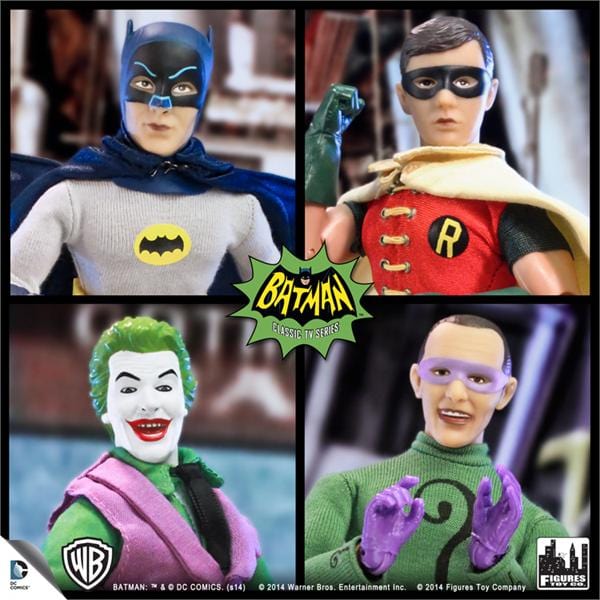 Batman Classic TV Series Action Figures Series 1: Loose In Factory Bag