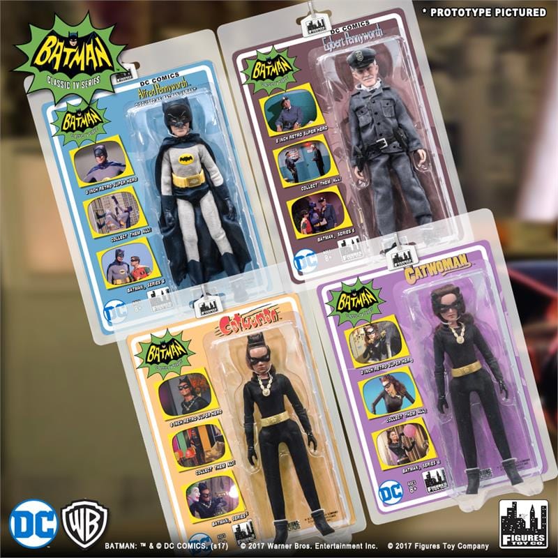 Batman Classic TV Series Action Figures Series 6: Loose In Factory Bag
