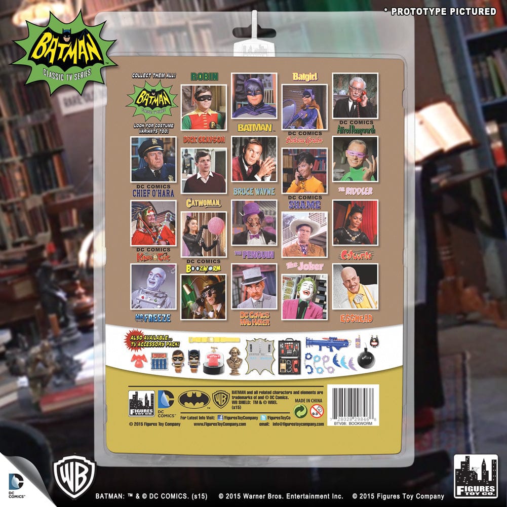 Batman Classic TV Series Action Figures Series Four: Bookworm