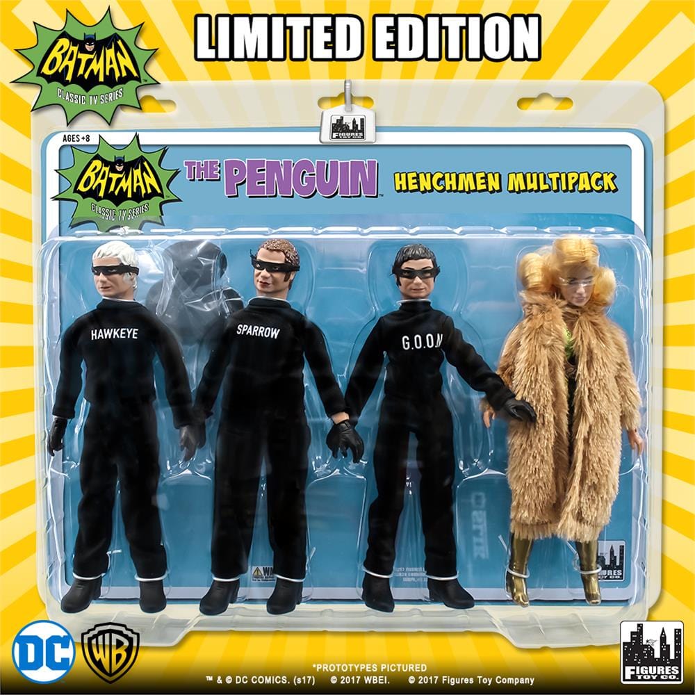 Batman Classic TV Series Action Figures: The Penguin Henchman Four-Pack