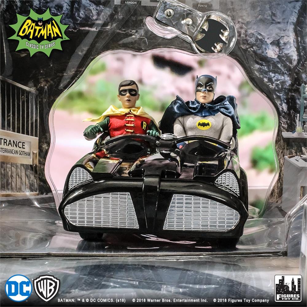 Batman Classic TV Series Batcave Retro Playset