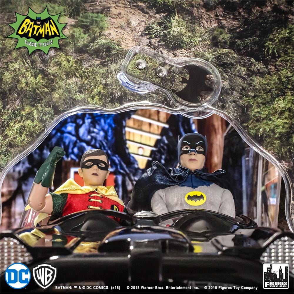 Batman Classic TV Series Batcave Retro Playset