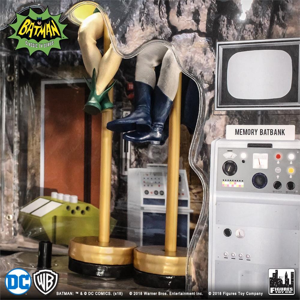 Batman Classic TV Series Batcave Retro Playset