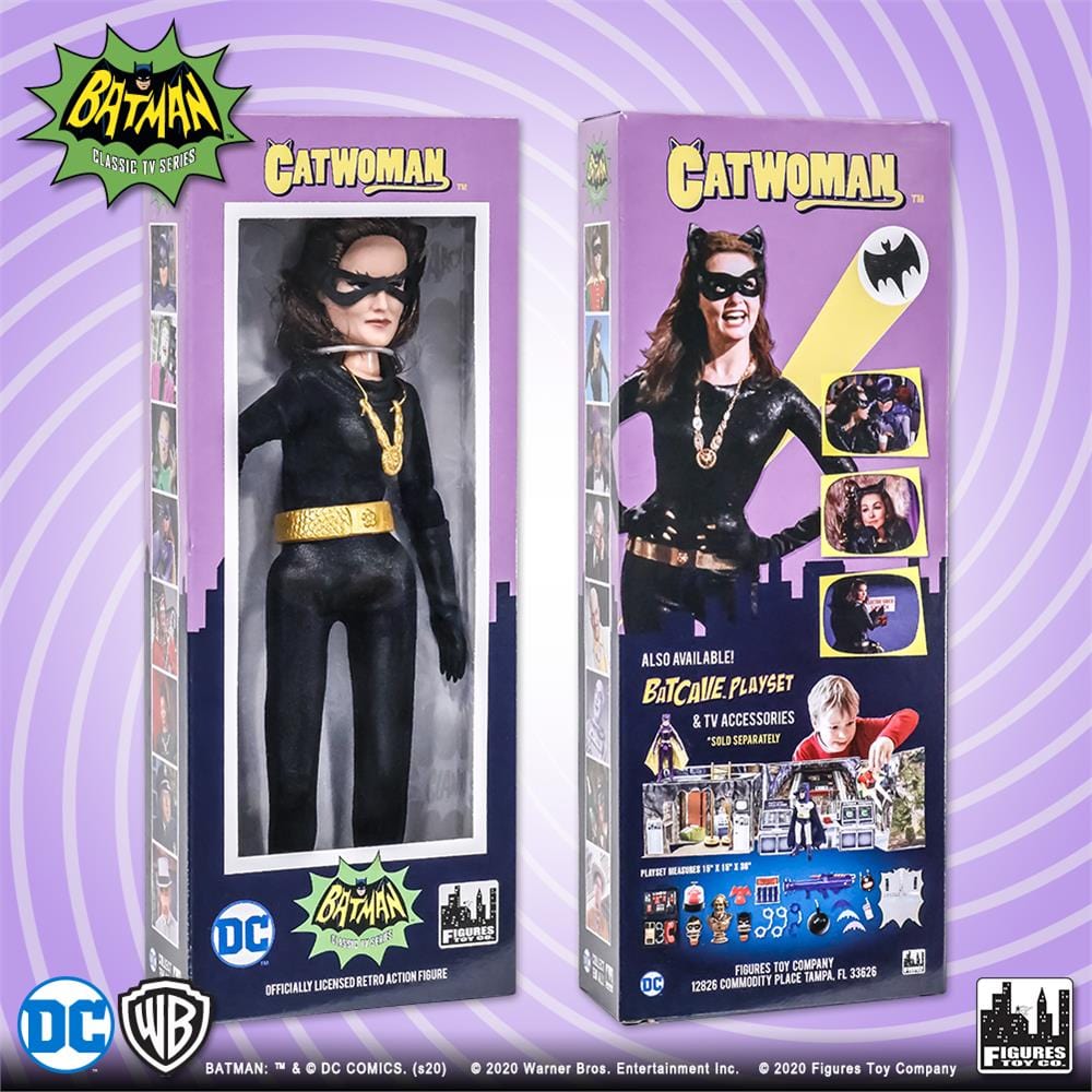 Batman Classic TV Series Boxed 8 Inch Action Figures: Catwoman (Julie)