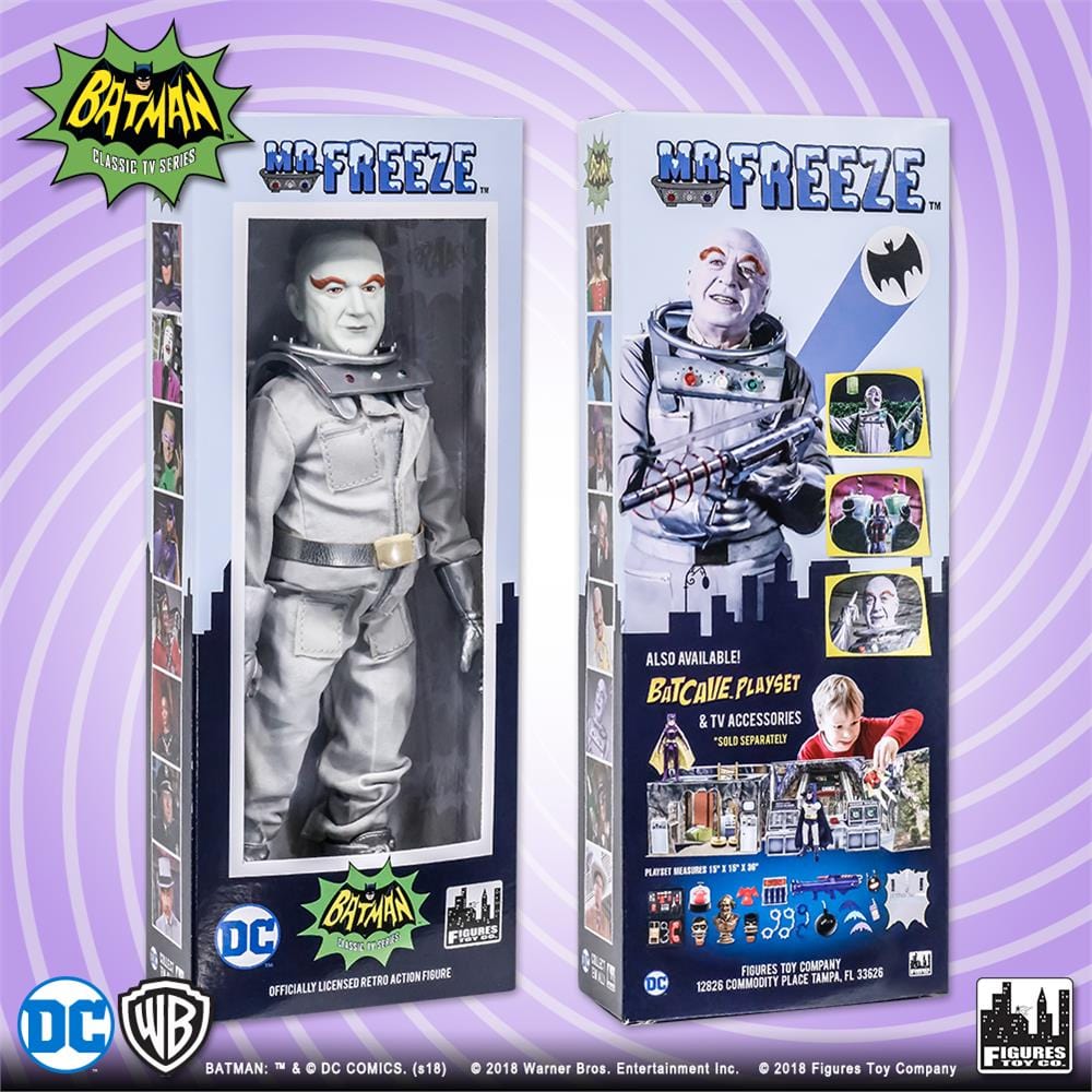 Batman Classic TV Series Boxed 8 Inch Action Figures: Mr. Freeze