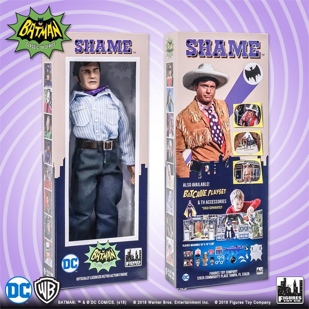 Batman Classic TV Series Boxed 8 Inch Action Figures: Prison Variant Shame