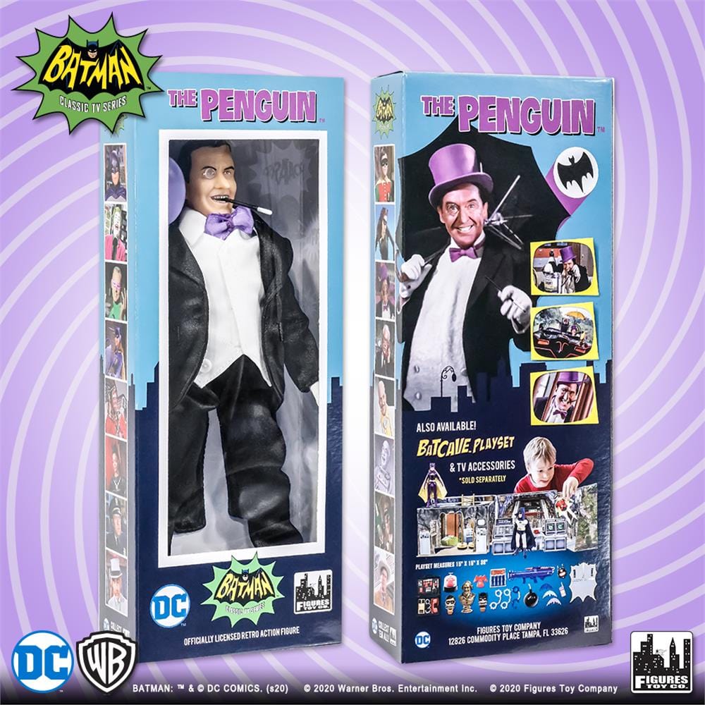 Batman Classic TV Series Boxed 8 Inch Action Figures: The Penguin